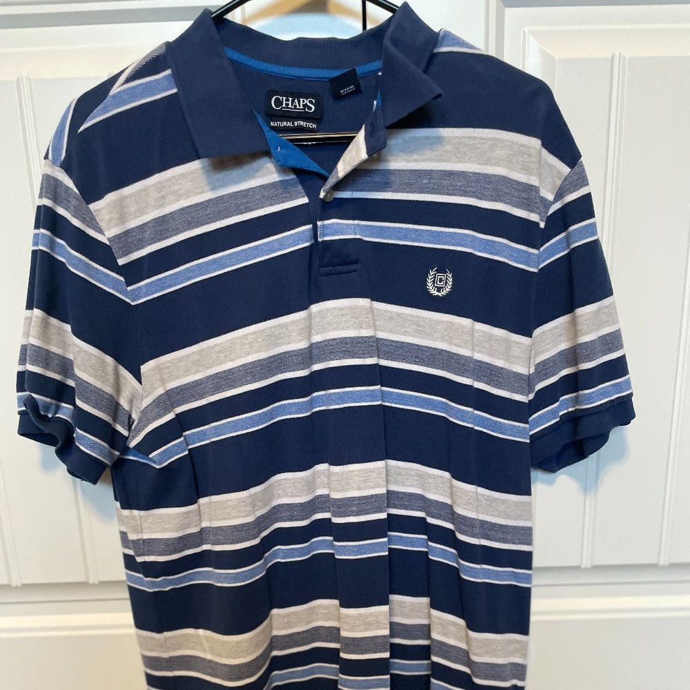 Chaps Blue Polo